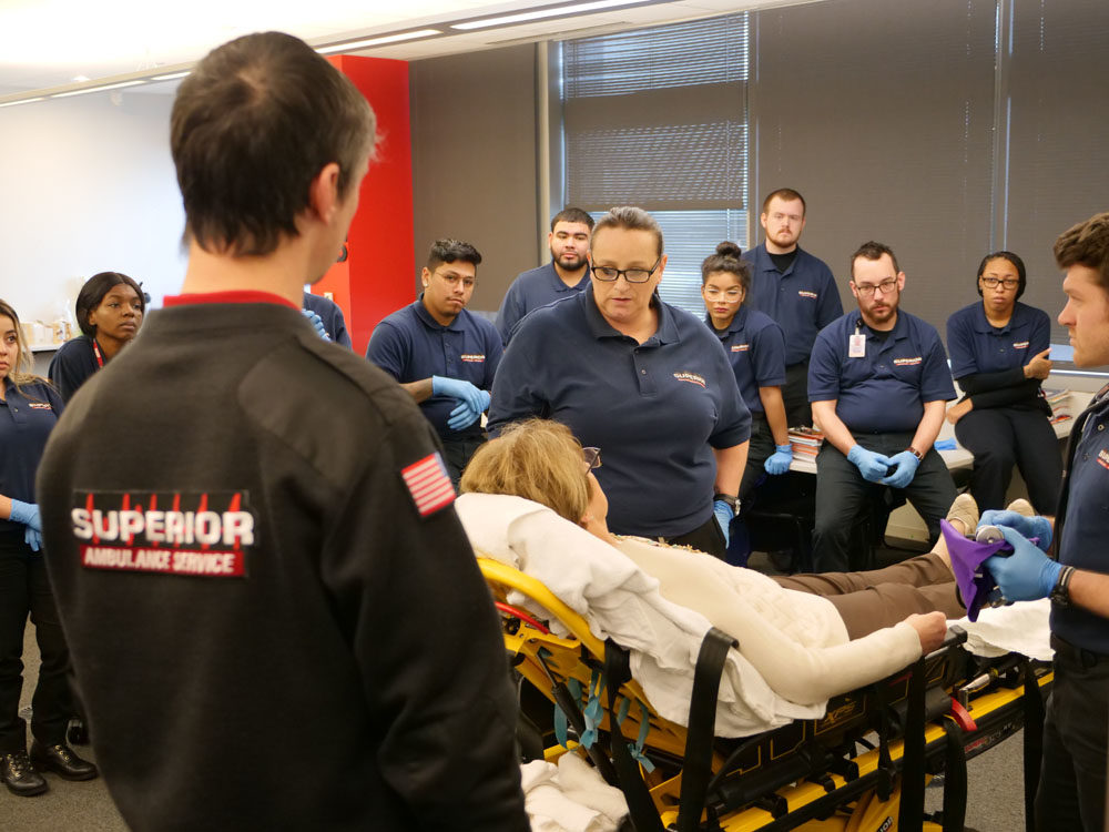 EMT Classes Superior Ambulance Service